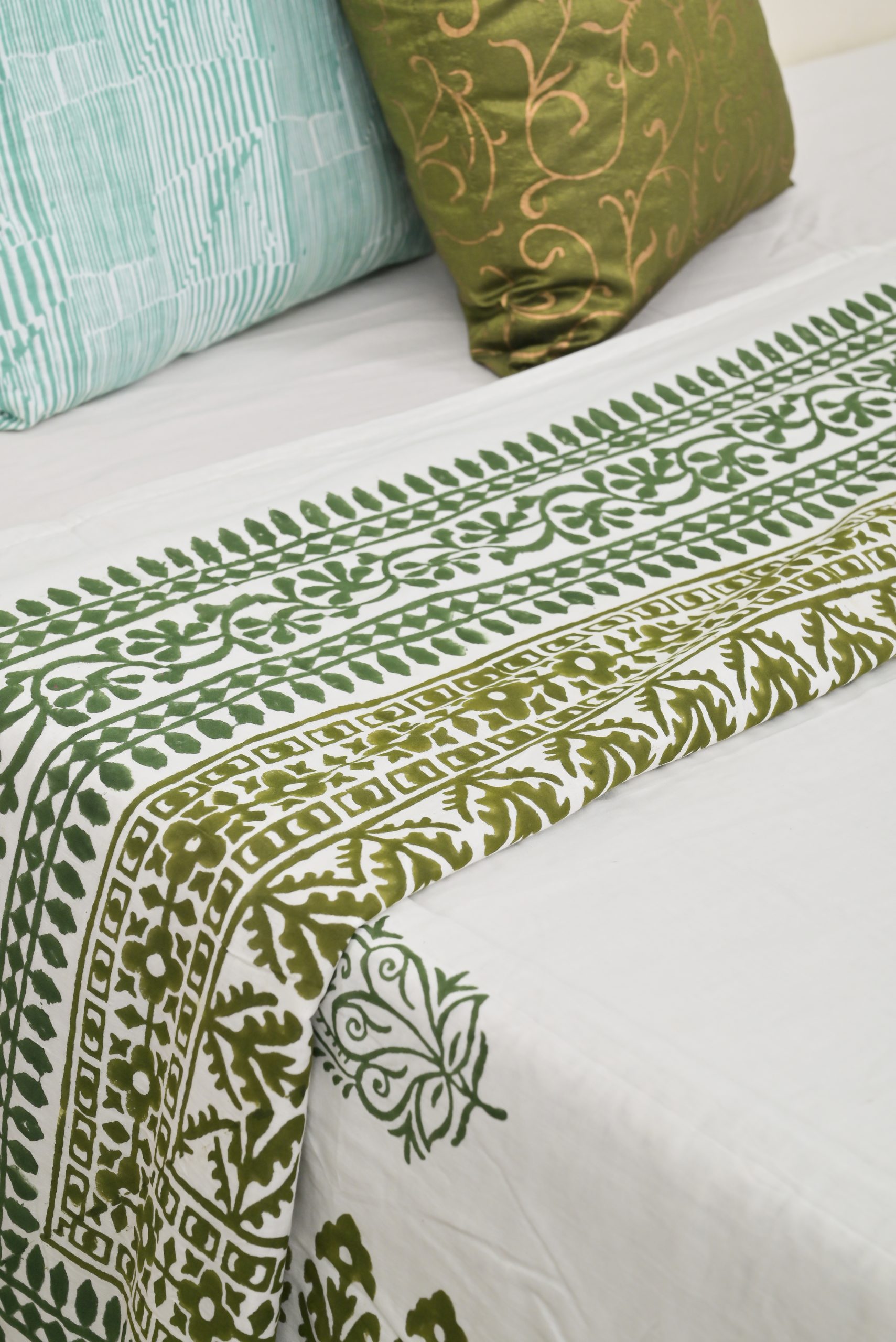 Lupin Block Printed Dohar - Image 2