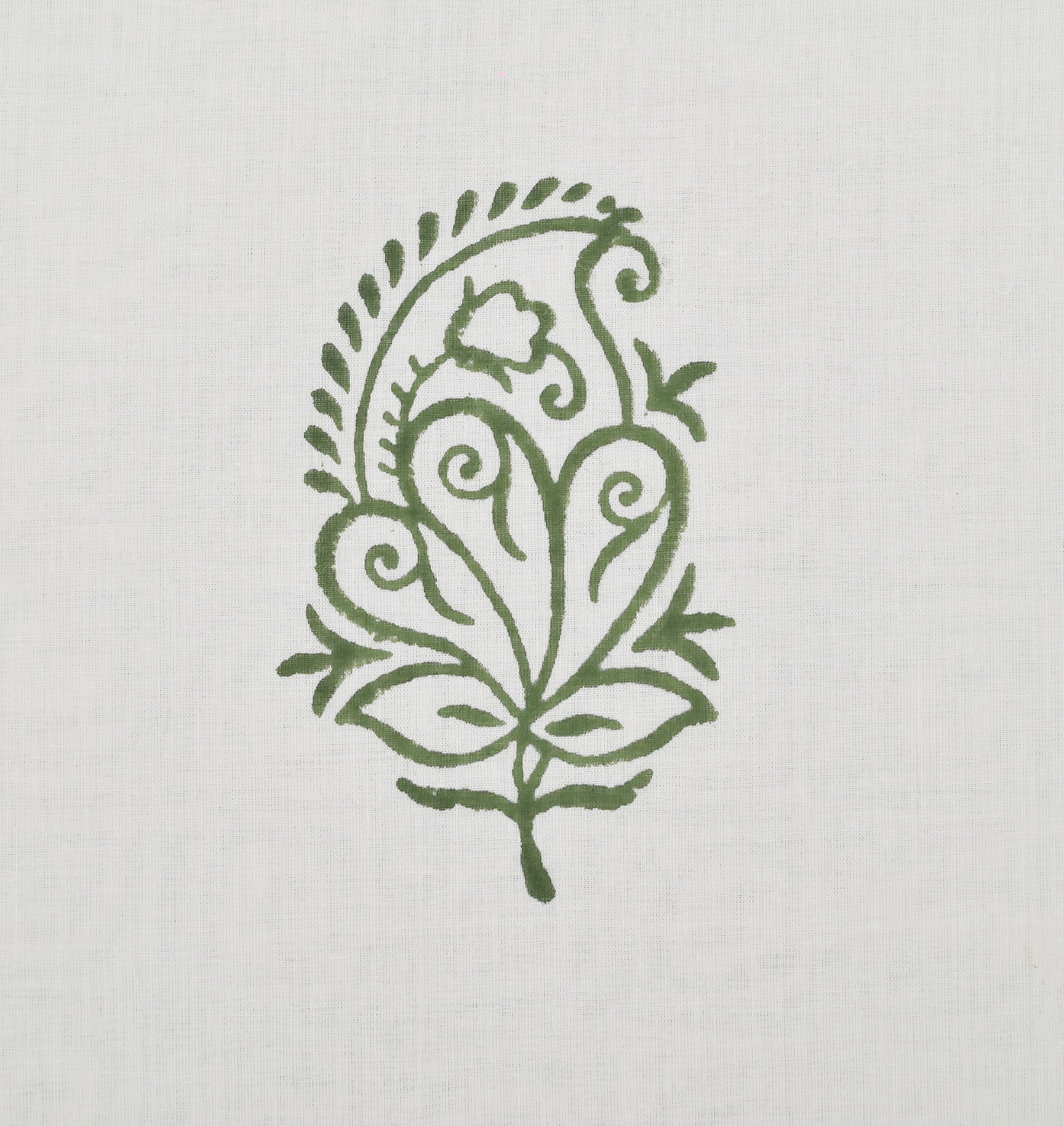 Lupin Block Printed Dohar - Image 3