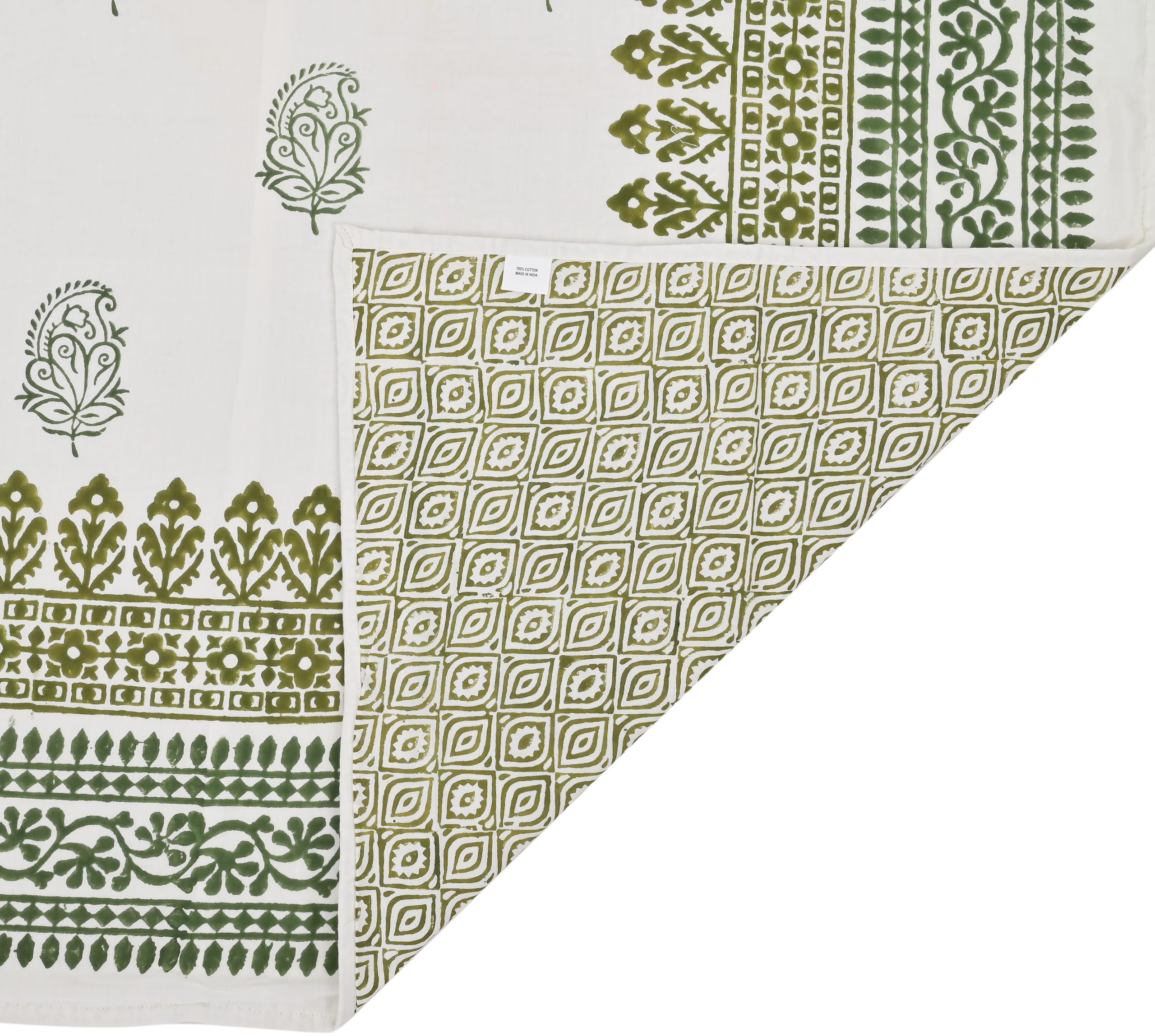 Lupin Block Printed Dohar - Image 5
