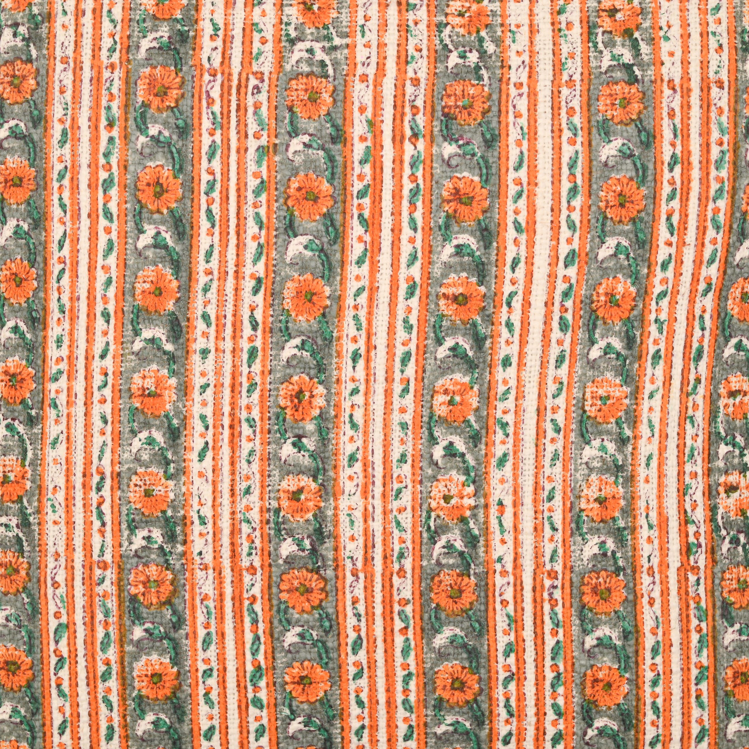 Oak Block Printed Cushion Covers - Image 3