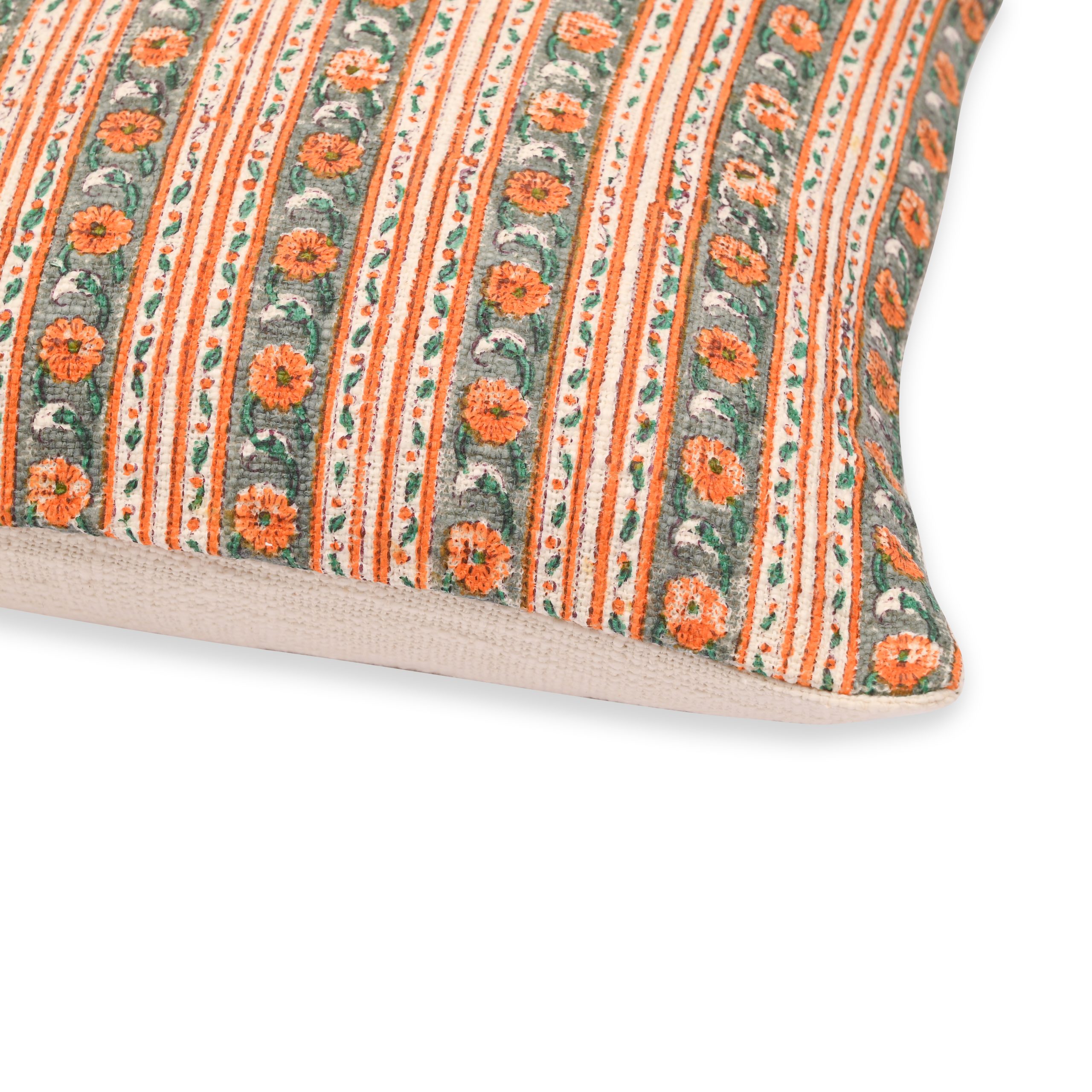 Oak Block Printed Cushion Covers - Image 4