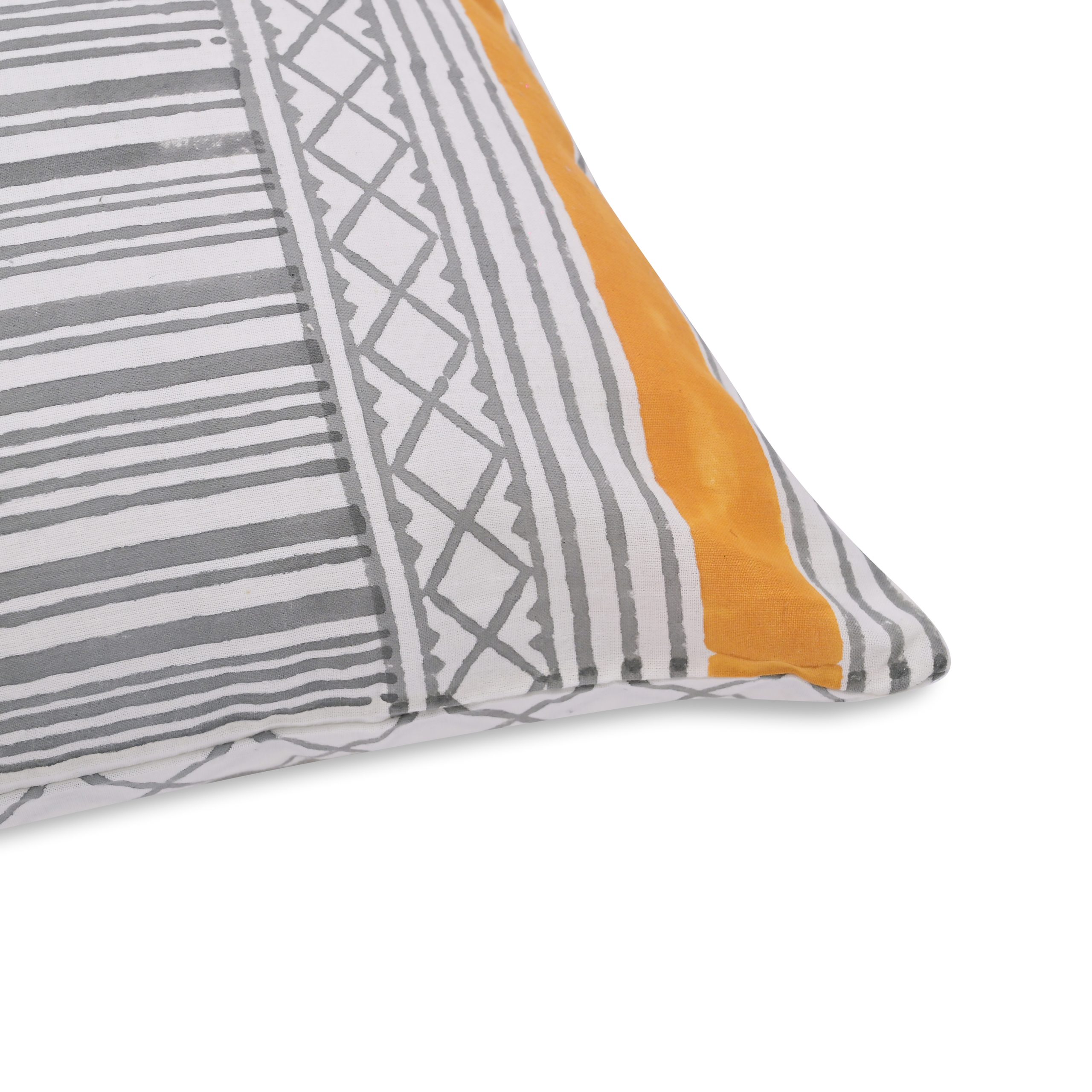 Fieid Maple Block Printed Cushion Covers - Image 4